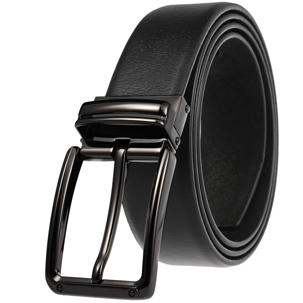 休闲皮带 针扣皮带 二层牛皮皮带 腰带 打孔皮带 ly35-4060-4