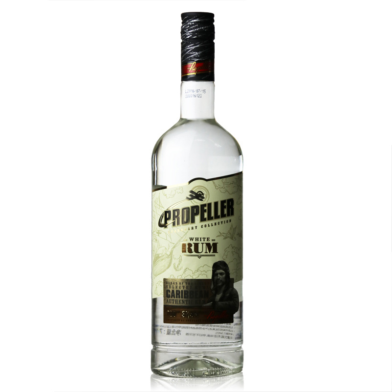 进口洋酒立陶宛螺旋桨珍藏白标朗姆酒 白朗姆propeller rum 700ml