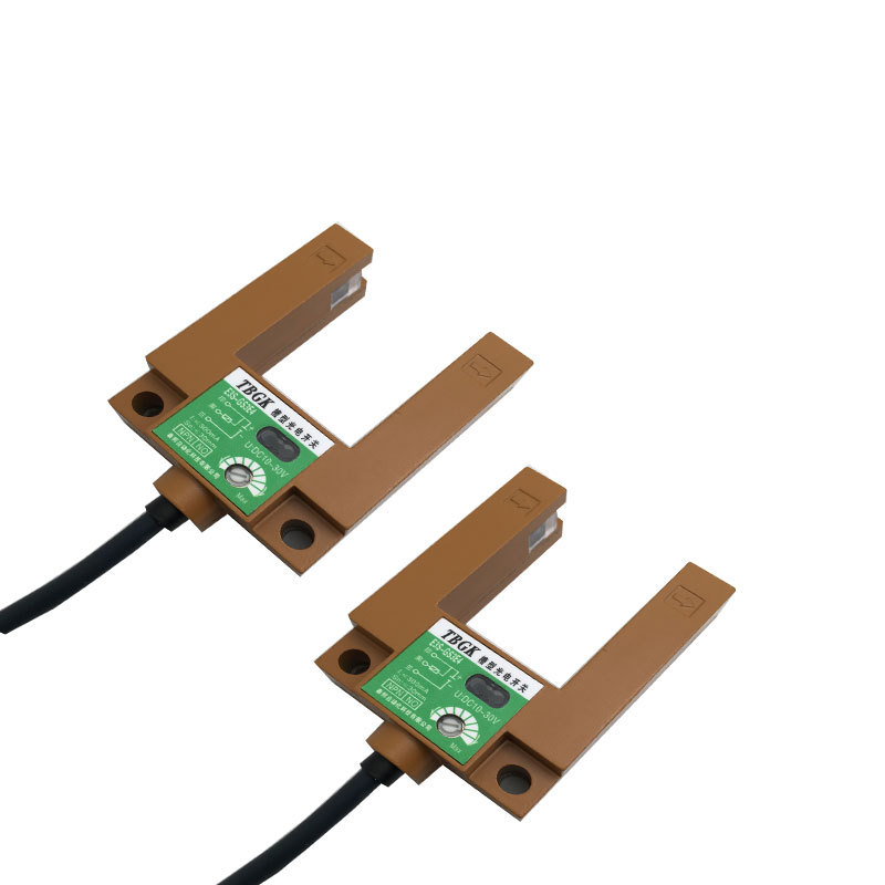 泰邦工控e3s-gs3e4/b4金属槽型光电开关u型传感器光电传感器槽30