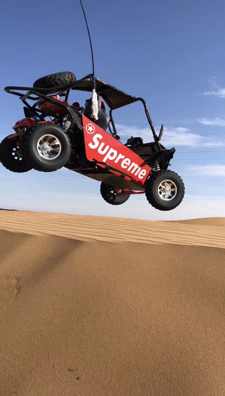 新款四轮沙漠越野摩托 全地形200cc无级变速沙滩车成人双座卡丁车