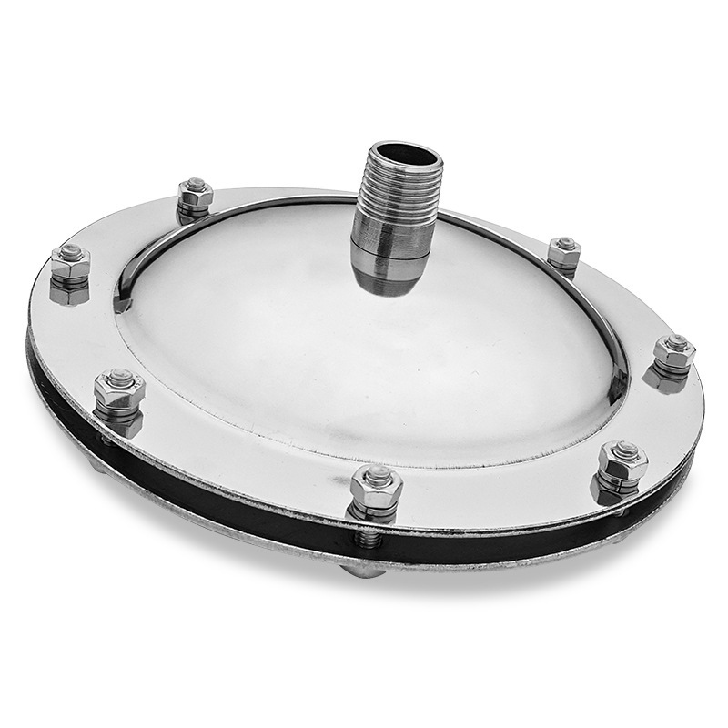 平板式Φ100钛合金爆气盘 臭氧发生器爆气 臭氧气水混合