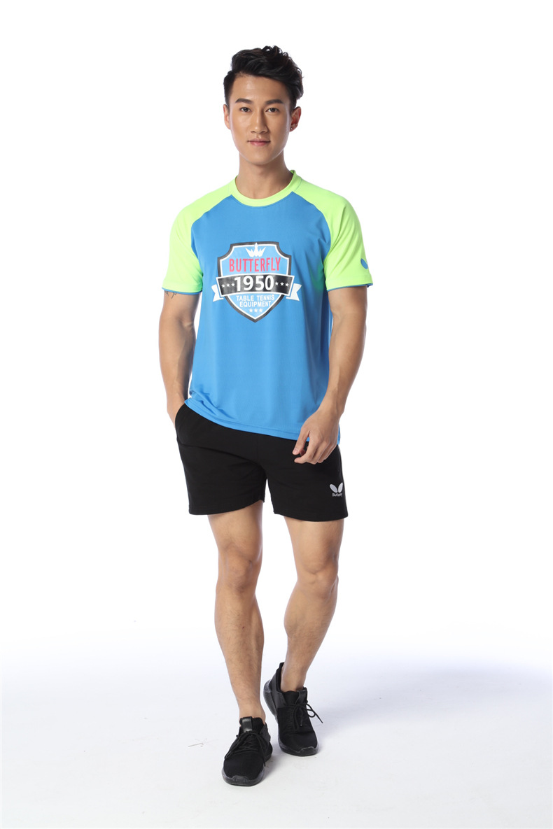 新款乒乓球服装套装男款速干短袖乒乓球训练服比赛运动服801