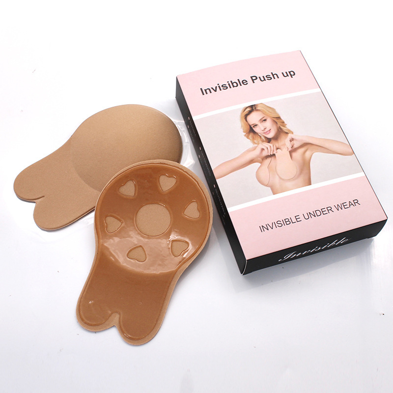 Rabbit Ears Lifting Breast Pad Breathable Nudebra Anti-Exposure Push up Thin Taobao Tmall Brand Store Invisible Bra