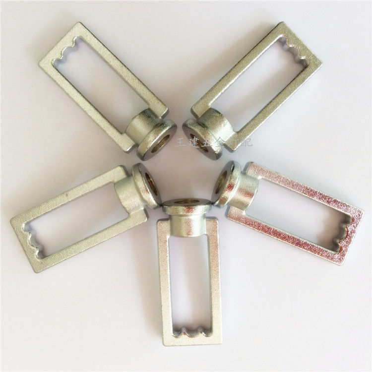 铁吊环 70*31 方型吊环 灯饰铁管接头 led套件 灯具配件