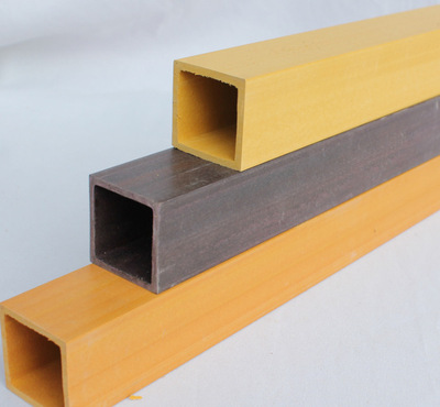 厂家直销40*40方木装饰板格栅小立柱生态木方通木塑隔断吊顶假梁