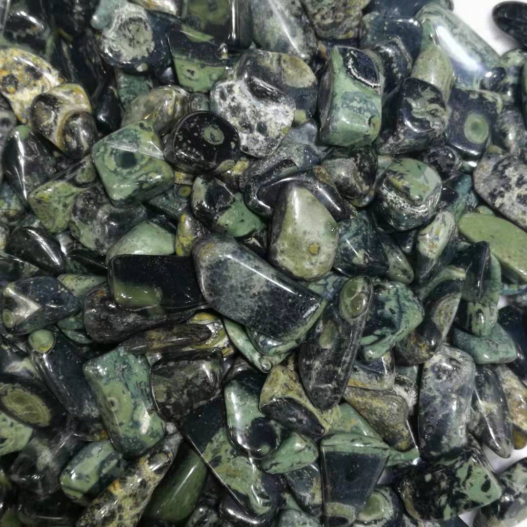 天然雀眼石碎石 孔雀眼石 风水碎石佛教七宝 鱼缸石造景 碎石批发