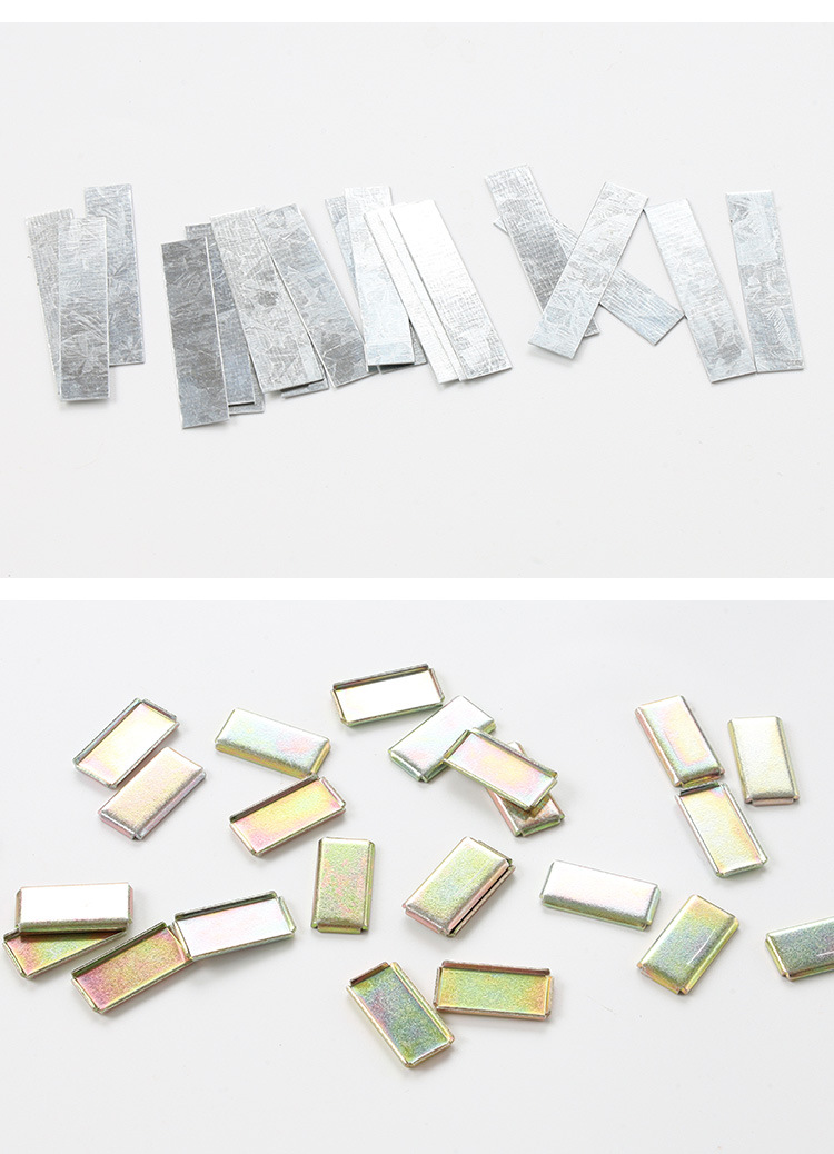 五金配件_方形铁片单面磁铁五金配件 支持尺寸方形磁铁来图定做 - 阿