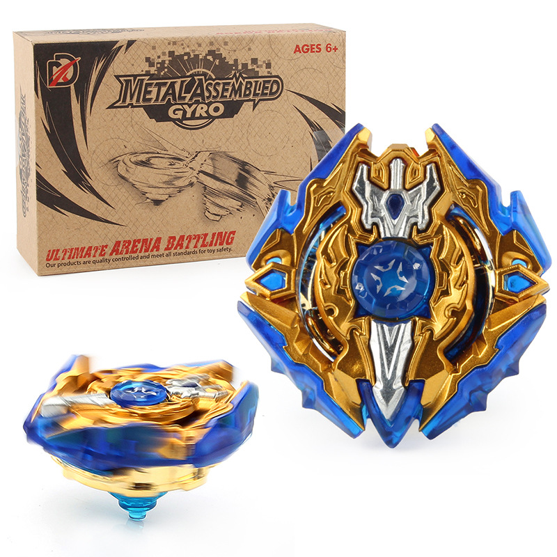 亚马逊爆裂陀螺玩具限定黄金版b92凯旋圣剑盒装带双向发射器玩具