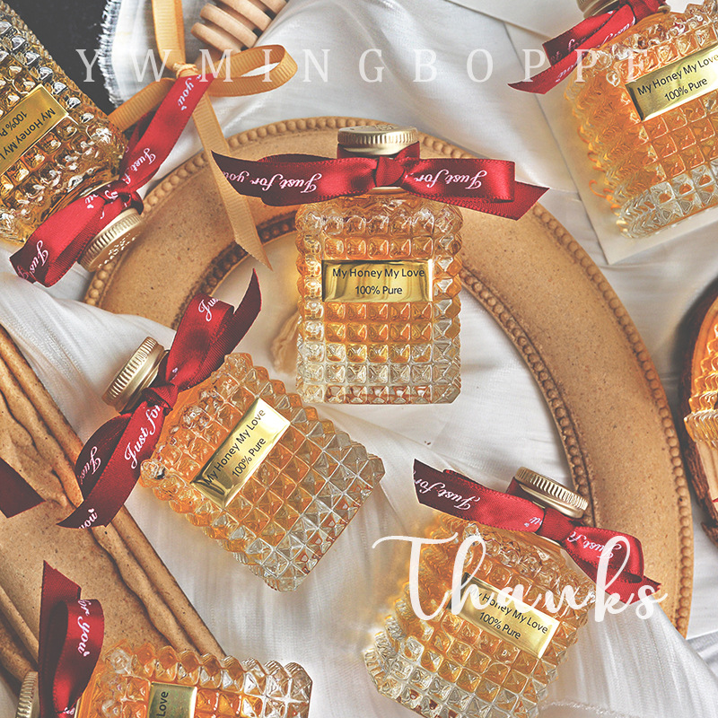 mbeehoney新款蜜之秘品牌58g香水瓶喜蜜 喜糖盒婚蜜包装伴手礼蜂
