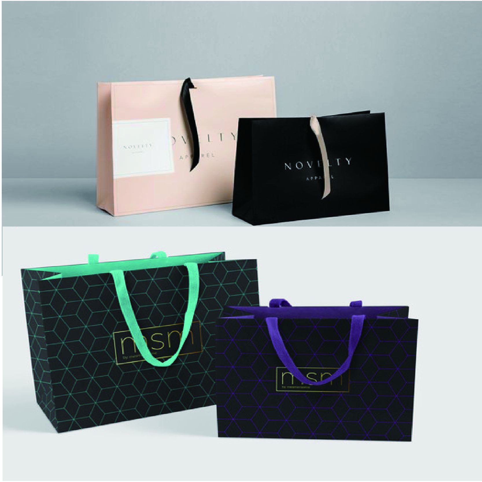 厂家定制手提袋包装袋高档礼品袋厚纸质批发服装鞋专用袋