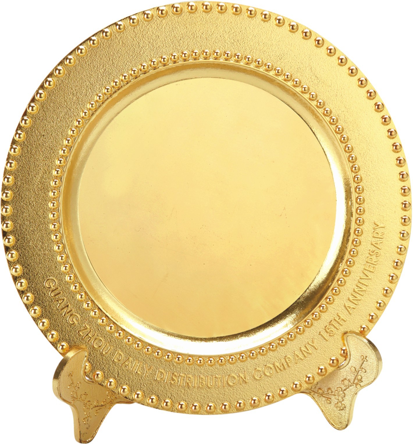 北京合金奖盘定制厂家 专业奖盘制作 空白奖盘定制