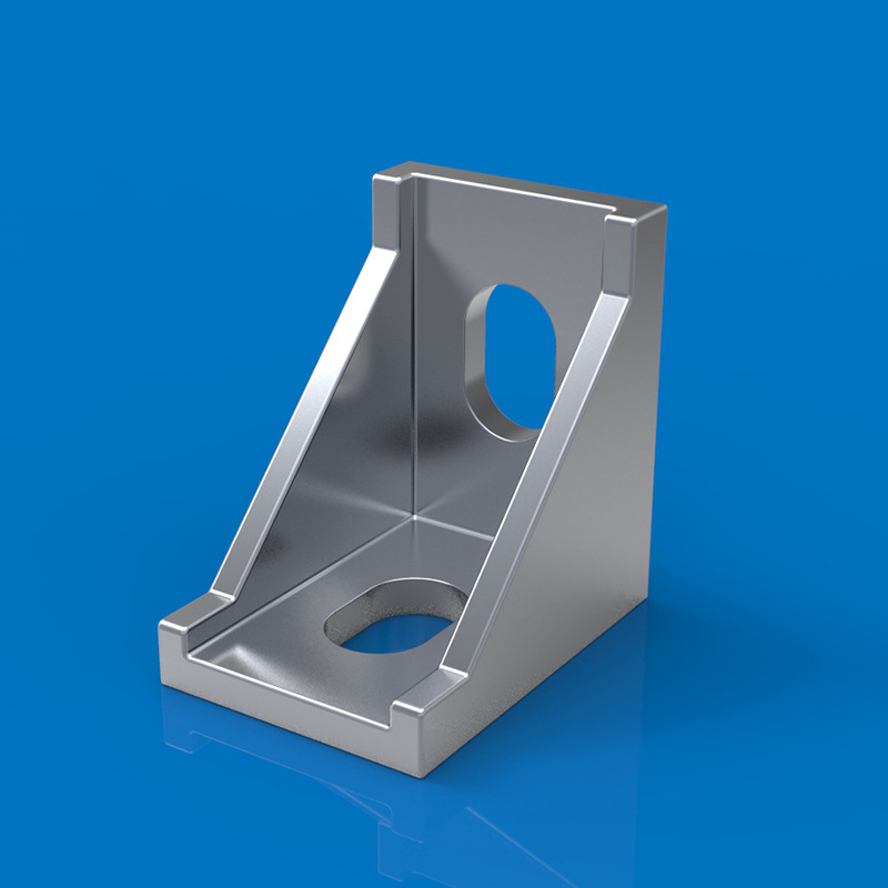 4040铝合金角码工业铝型材3030配件直角角码压铸角铝角码现货销售