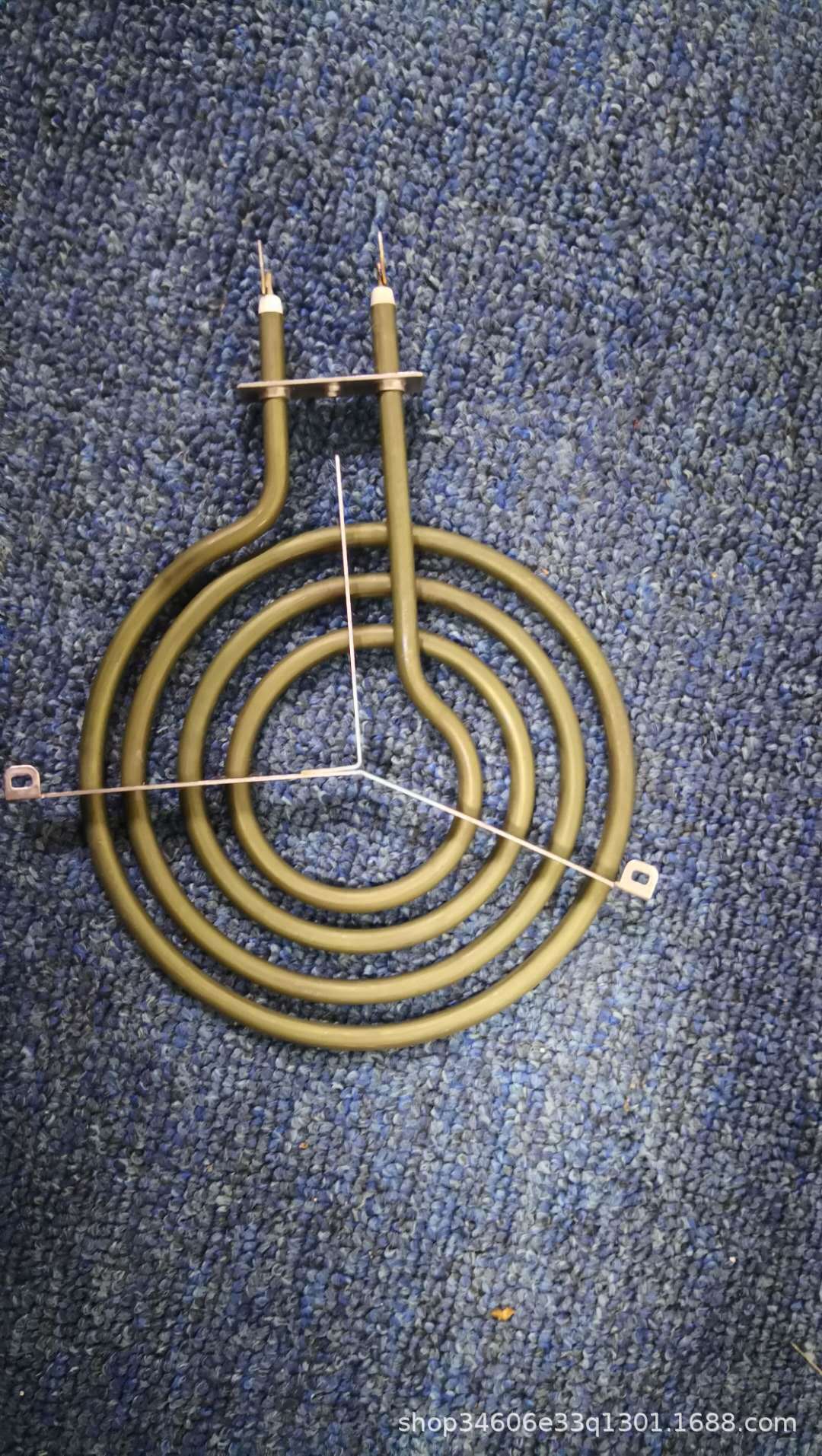 不锈钢翅片加热管散热片 空气干烧电热管 u型w型烘干机烤箱加热管