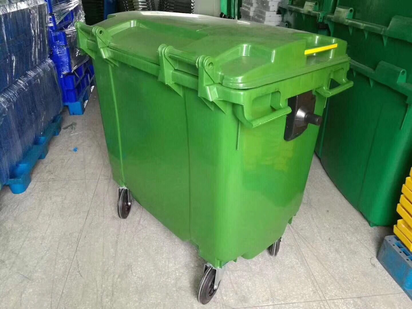 垃圾桶660l 塑料垃圾桶660升