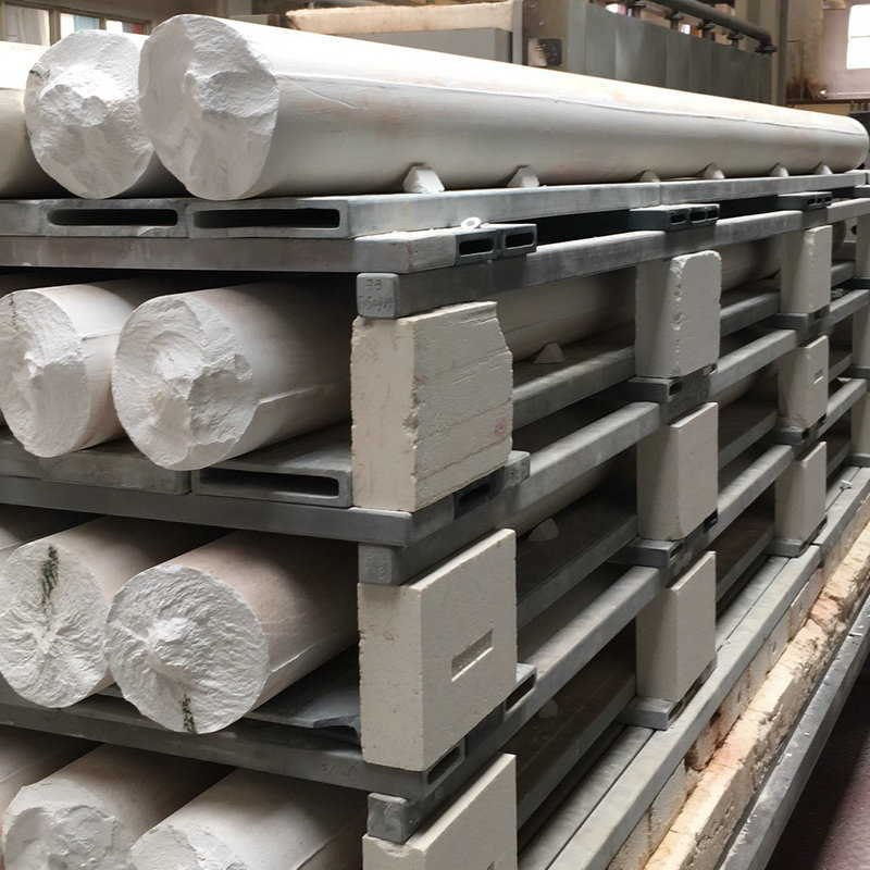 厂家供应耐高温熔融石英陶瓷辊棒 玻璃钢化铝用石英陶瓷棒可定制