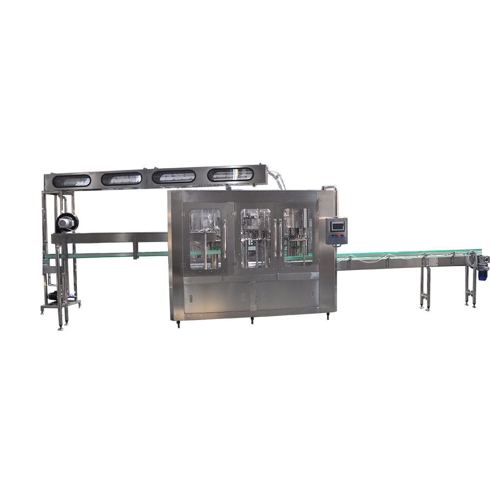 饮料灌装机果汁饮料灌装机小瓶矿泉水灌装线热灌装三合一机