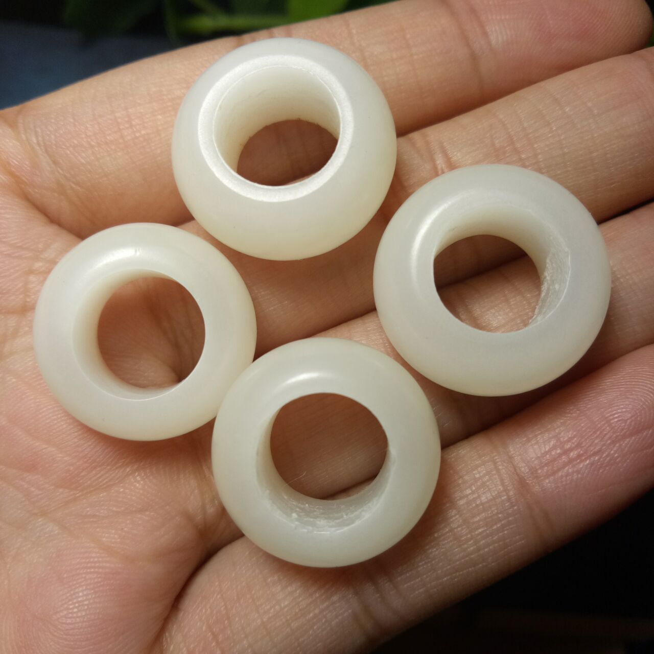 批发白玉菩提根跑环108佛珠手串文玩移动卡子金刚星月菩提diy饰品