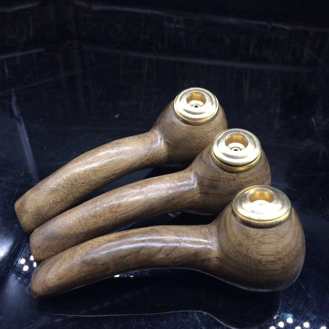 红木烟斗木质男士文玩送礼木制可循环过滤烟斗檀木送长辈父亲烟嘴