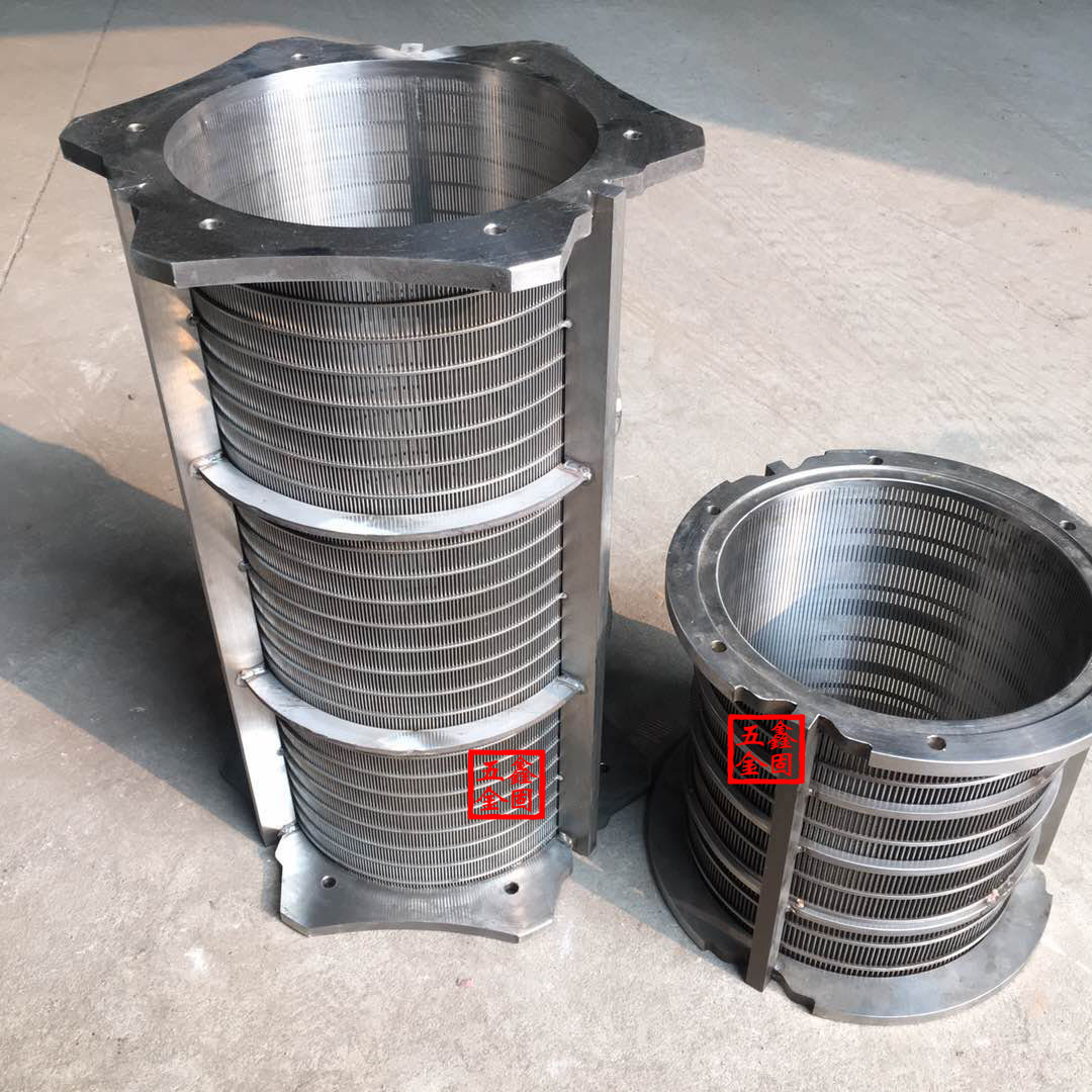 固液分离过滤筒不锈钢矿筛管 304条缝焊接式矿筛网绕丝管振动筛管