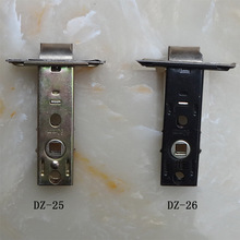卧室房间门锁/室内门长卡口锁舌锁芯锁配件执手单锁舌 锁边距60mm