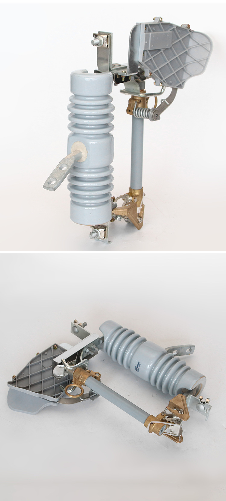 10kv变压器跌落开关保险防风型带灭弧罩 rw12-15f/200a高压熔断器