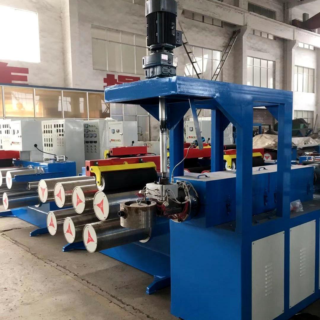 生产厂家供应定制款65型聚酯pet塑料拉丝机组品质款上门安装调试