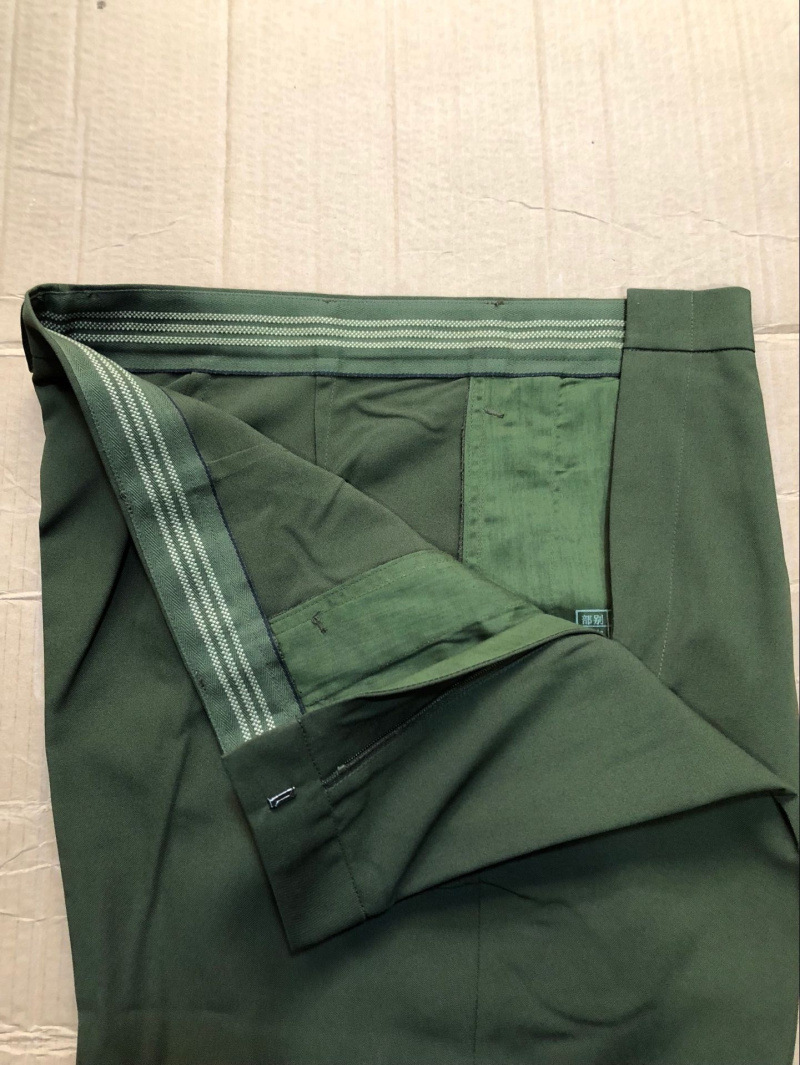 批发92-1夏裤男女学生夏季军训单裤毛料西裤免烫防皱户外单裤批发