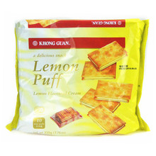 新加坡进口零食品  康元柠檬夹心饼干10包入独立装 老品牌老味道