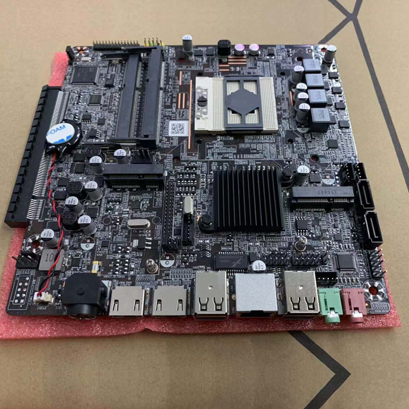 厂家批发hm65侧插主板全新一体机电脑主板