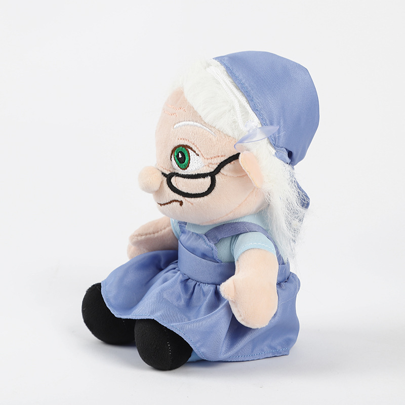 跨境热卖飞屋老头环游记毛绒玩具老卡尔费迪逊老太太玩偶创意