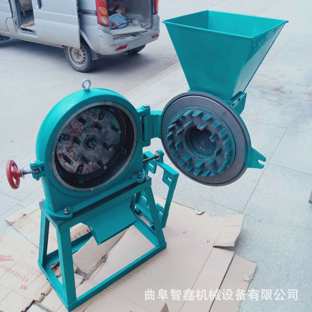 齿盘式干湿物料粉碎机三相电玉米谷物粉碎机豆粕玉米专用粉碎机