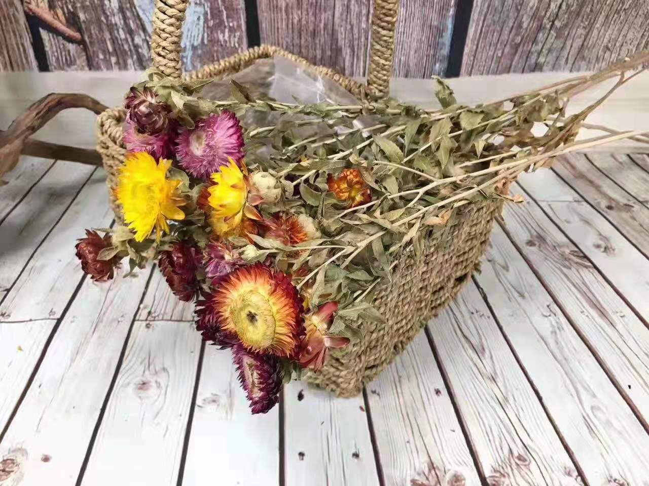 干花菠萝菊真花自然风花束橙菠萝手工花家居装饰diy菠萝花批发