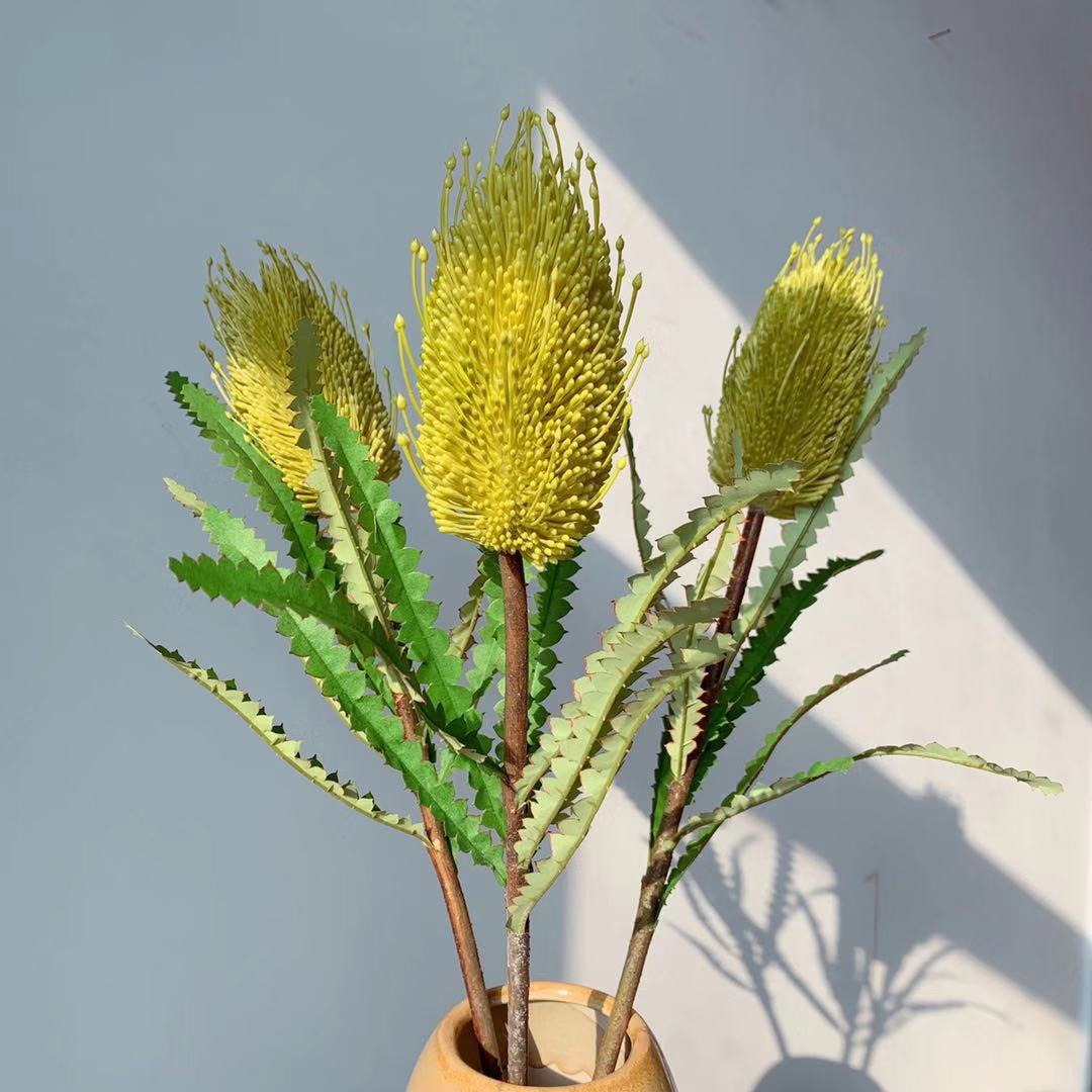 仿真花 佛塔花 斑克木高端绢花批发假花装饰软装跨境电商货源