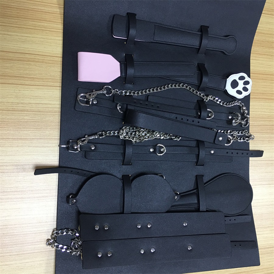 情趣用品八件套sm 成人另类捆绑束缚刑具女用工具套装sm