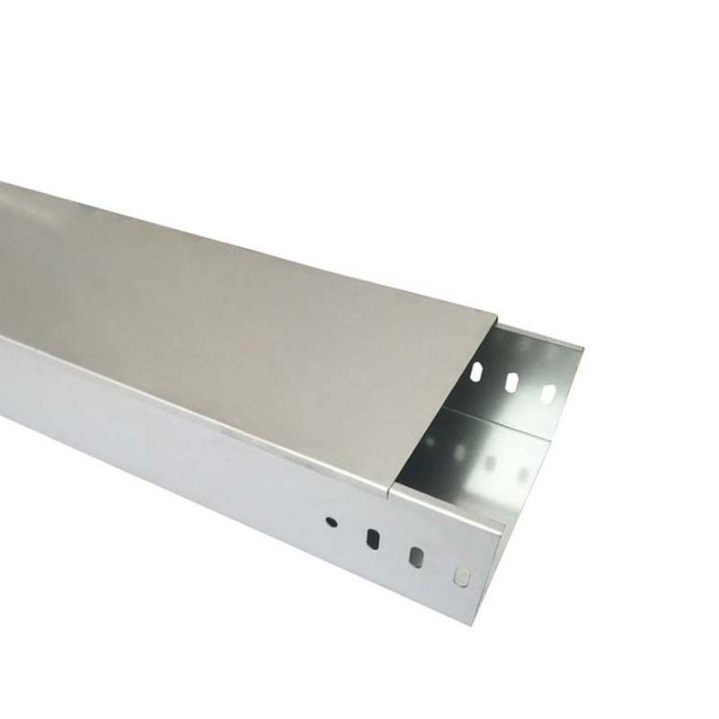 镀锌槽式线槽 金属铁皮走线槽 电缆布线设备线槽水电隔板弱电线槽