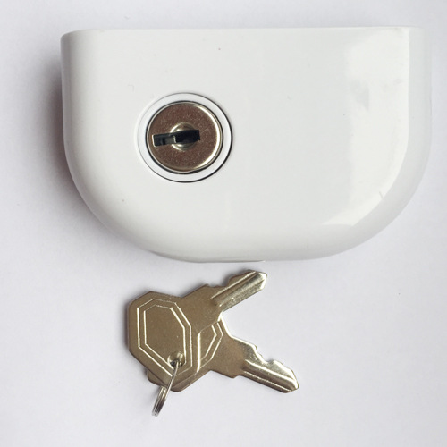 厂家直销塑料材质冰柜锁 冷柜锁 冰箱锁