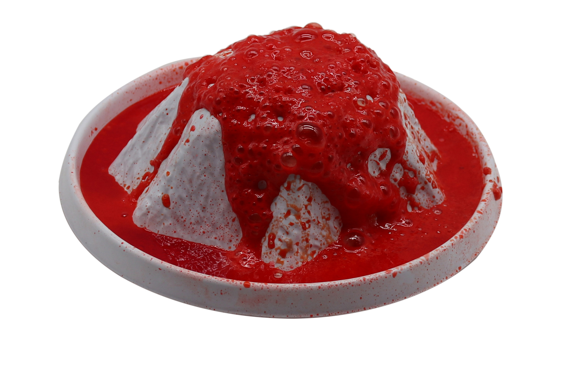 火山爆发 幼儿小学生玩具diy科学小实验器材科技小制作 火山喷发