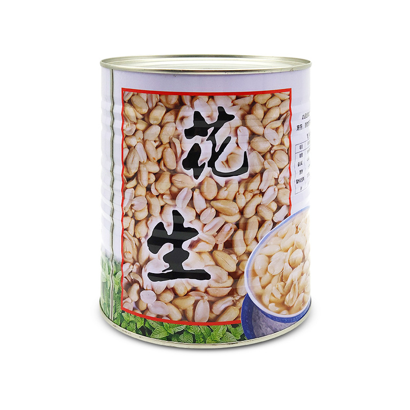 名忠 糖水花生罐头3.15kg/罐滋补养身糖水店奶茶双皮奶西米露辅料