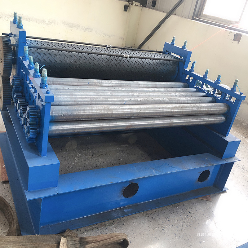 厂家供应压花成型机铁板压花机不锈钢板辊压花机设备生产定制厂