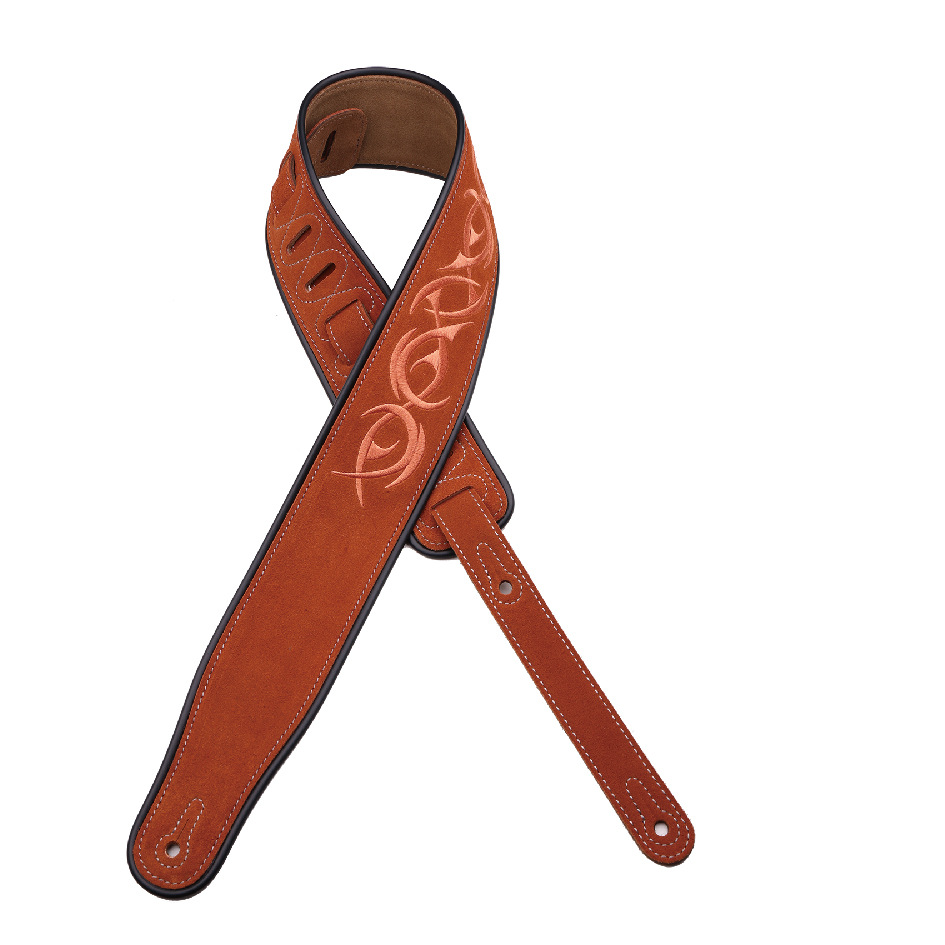 高端反绒毛全真皮吉他背带电木吉他通用亚马逊特供厂家直销