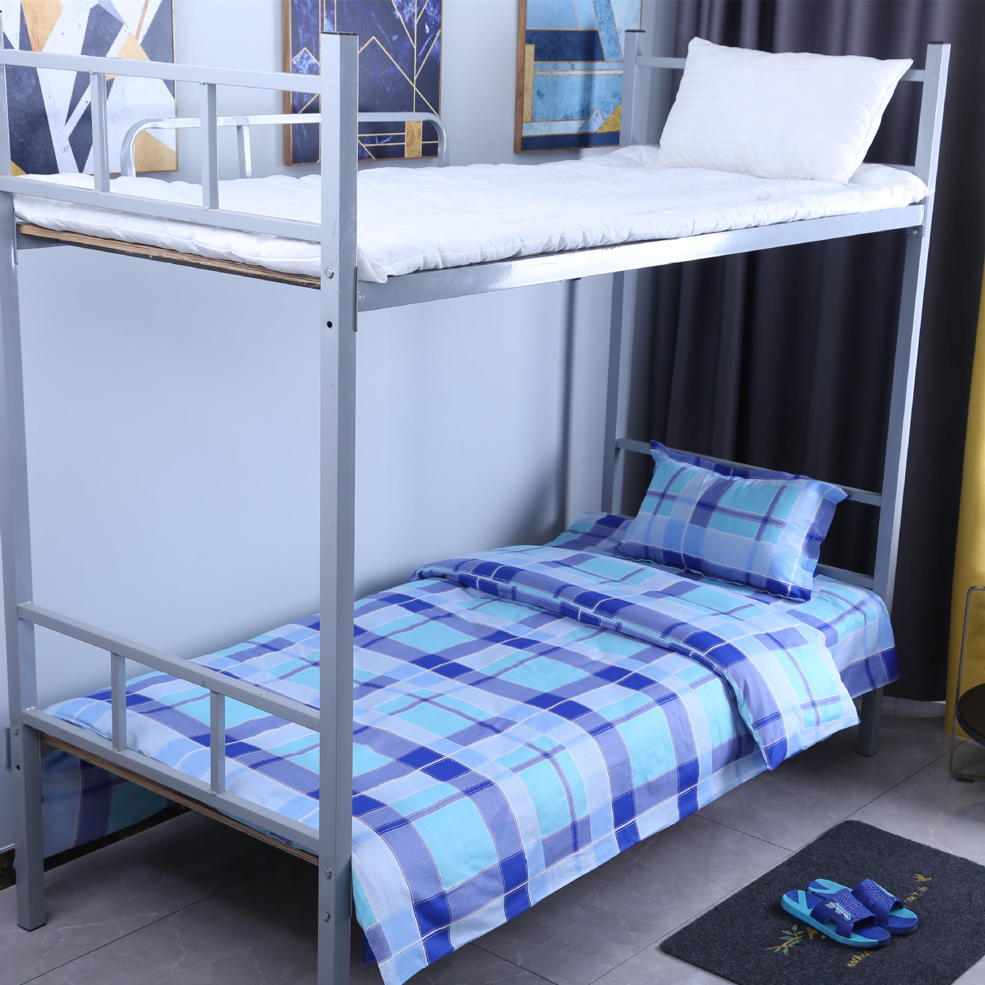 学生三件套  宿舍上下铺床单被褥六件套床上用品 可印字logo