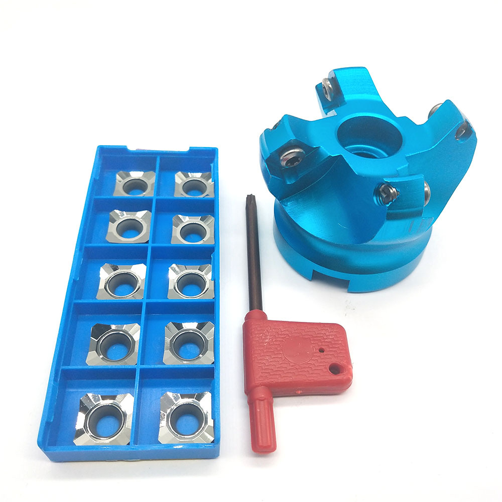 跨境 数控刀具铣刀盘套装al-km12 50-22 sekt1204affn 铝用铣刀片