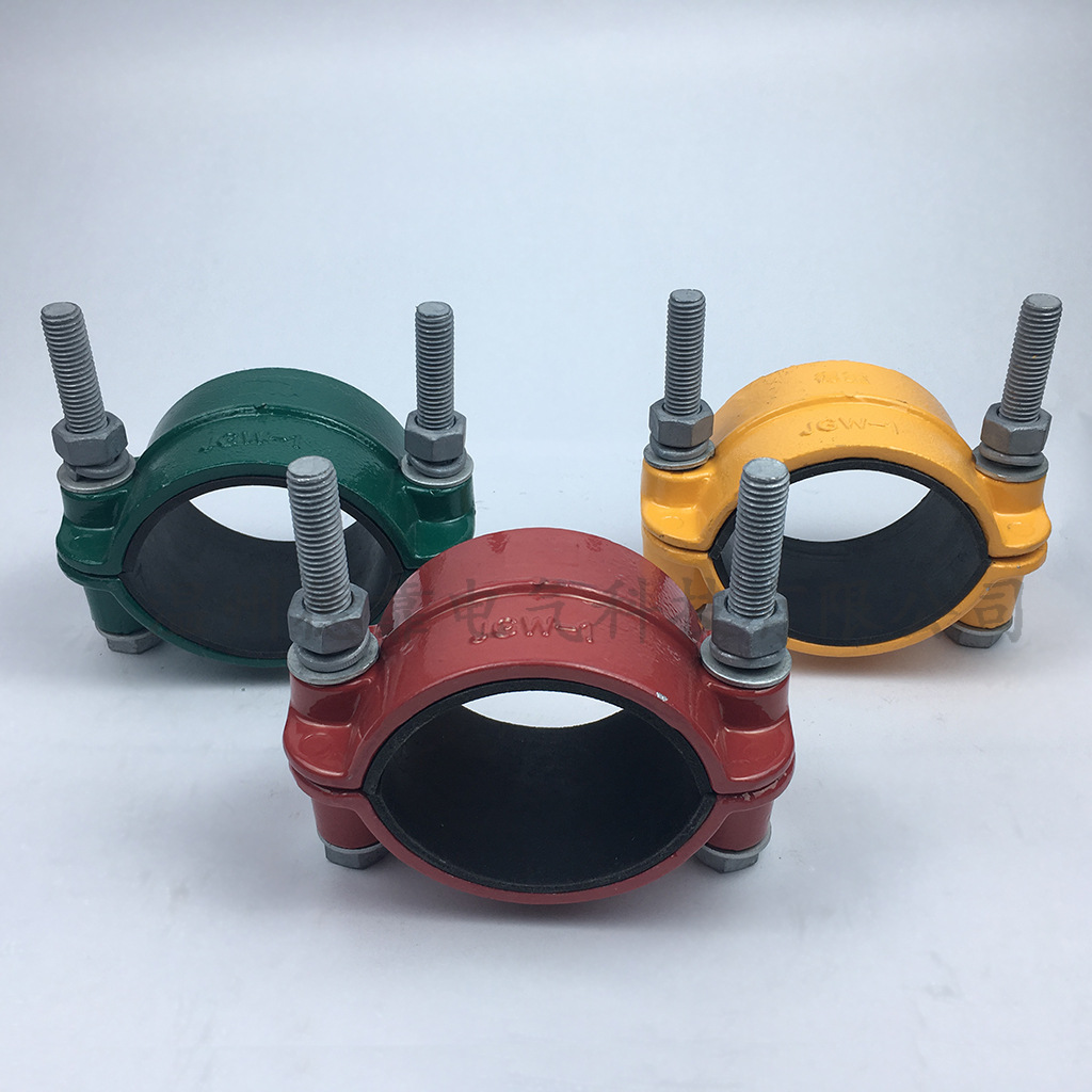 jgw-1烤漆 电缆抱箍 铝合金高压电缆固定线夹 卡箍包箍夹子110kv