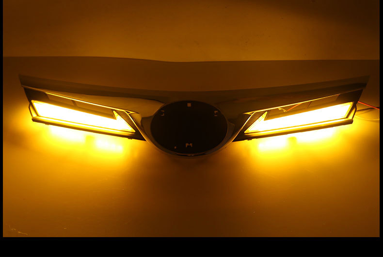 适用丰田17 18新款卡罗拉前中网 电镀格珊 前脸 丰田卡罗拉中网灯