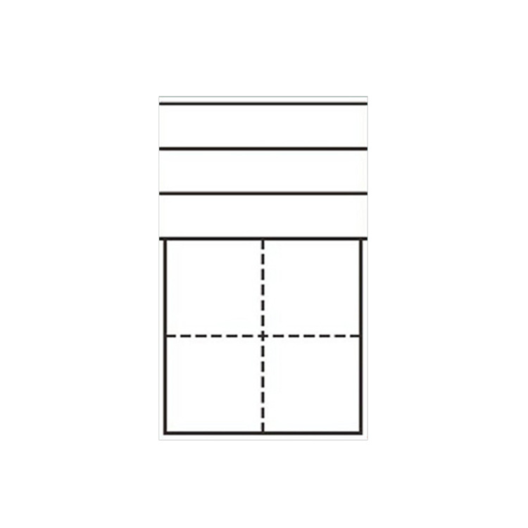 白板单拼田格磁性 小黑板贴课外辅导白拼音字格 白板笔写 14*23cm