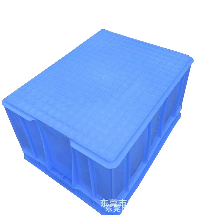 Transportation Plastic Basket Thickened Rectangular Shelf Plastic Case Warehouse Storage Sealed Box Non-Airtight Crate