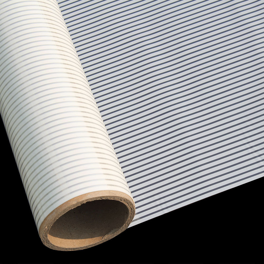 0402白条纹玻璃贴纸办公室条纹膜橱窗玻璃贴纸仿百叶窗玻璃防爆膜