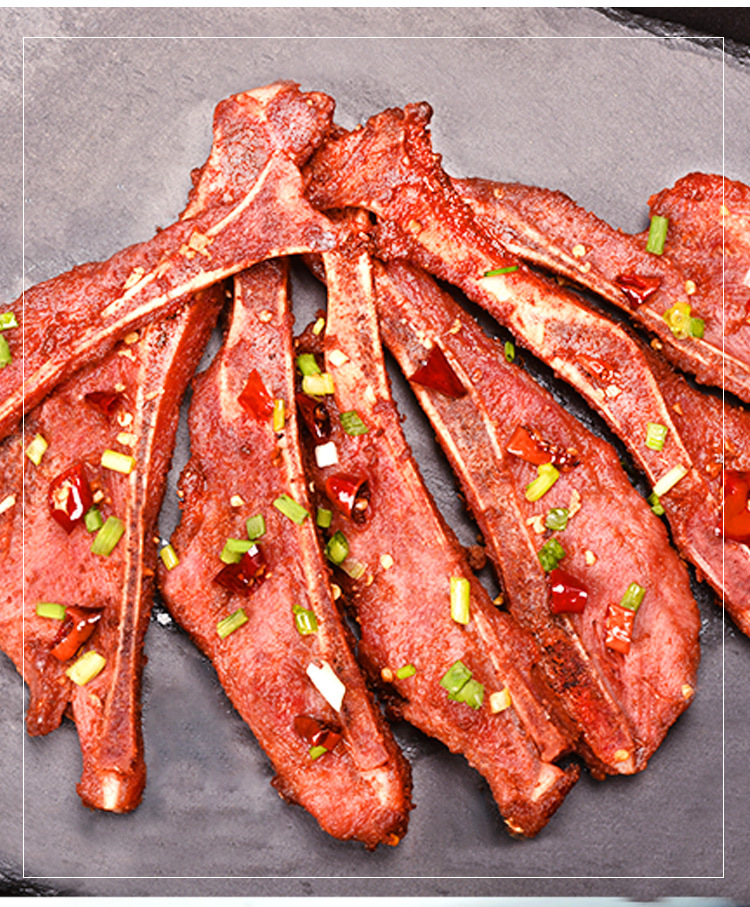 腌制手抓扇子骨12根猪排骨酒店饭店特色油炸半成品冷冻食材