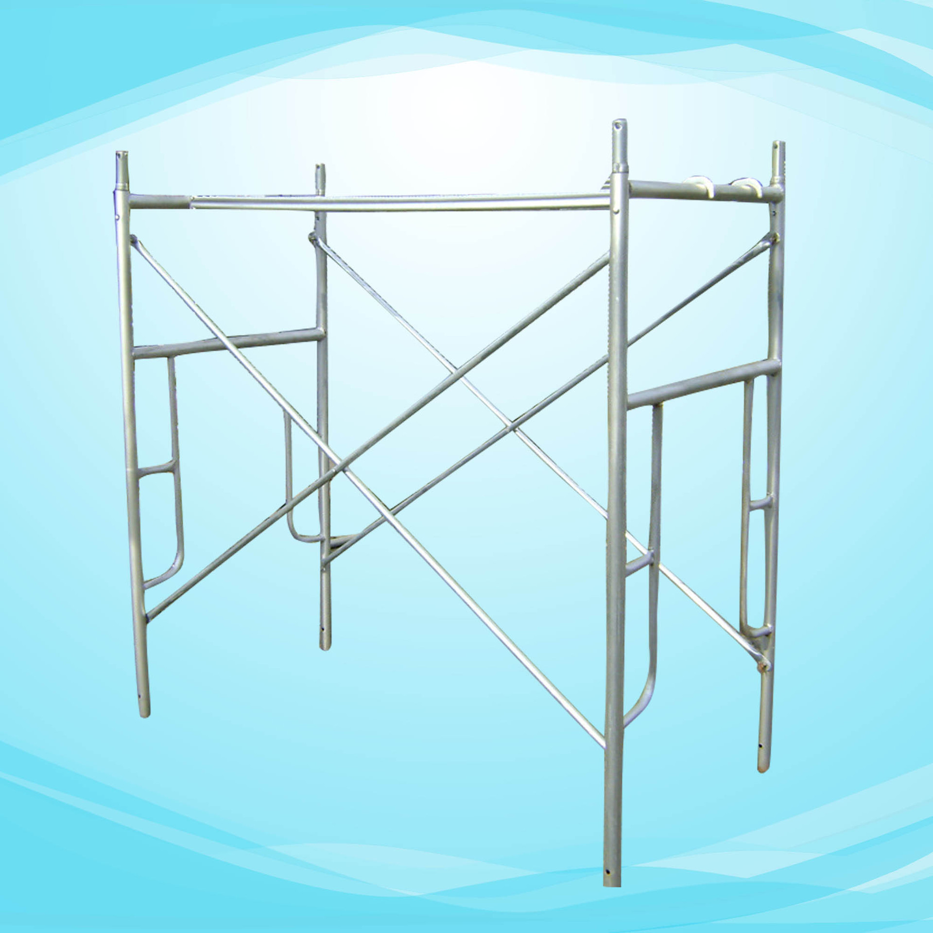 厂家定制可调镀锌门式脚手架 多功能门式脚手架 建筑门式脚手架