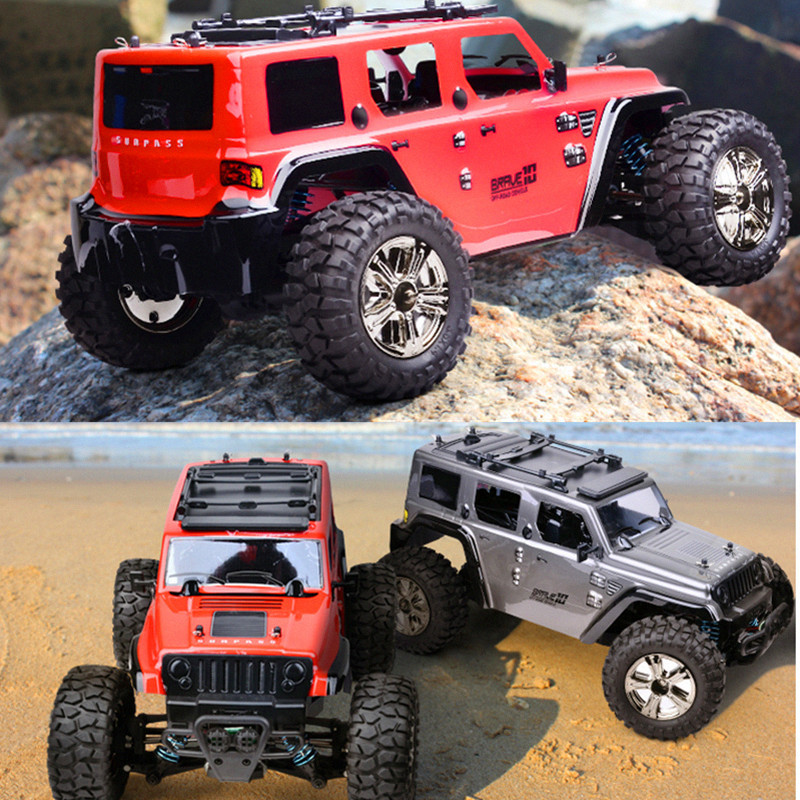 1:14四驱全比例越野遥控高速车电动仿真攀爬吉普赛车模型玩具